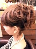ヘアアレンジ『ミニマムアップセット』