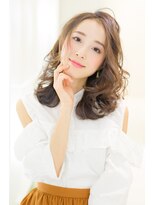 ヘアアンドエステ ヒロイン 西麻布本店(Hair&Esthe HIROIN)&nbsp;柔らかカーリーミディアムヘア『山村雄貴』