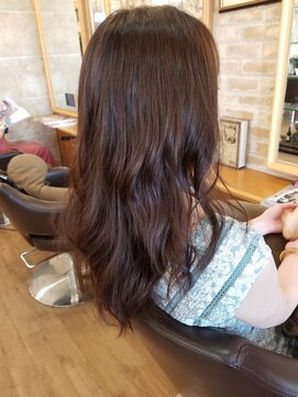 ルークス 中央林間(LOOOKS) ランダムカール×コテ巻き×マットベージュブラウン