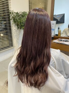 ラ メール ヘア デザイン(La mer HAIR DESIGN) パープルアッシュカラー
