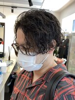 エリマ 調布(elima)&nbsp;センターパート/ツイストスパイラルパーマ/メンズパーマ[調布]