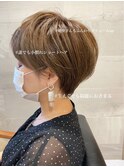 本人も周りも気分があがるショートヘア