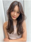 セミロングイヤー_ブラウンアッシュ