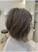 【VIVO】Watanabe グレーベージュ 前下がりボブ レイヤーカット