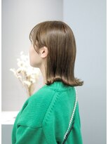 ノード(NODO) 【ツヤ髪ハイトーン】カーキベージュ