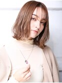 大人可愛い20代30代40代小顔 ショコラベージュ F8