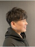 束感マッシュショート【理容室】川崎/品川/パーマ