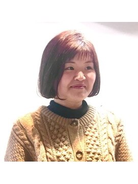 アール(ar) ＊handsome bob ×dark red color＊