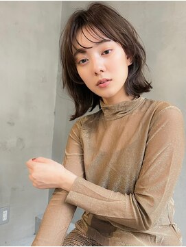 エース (ACE) ACE 横浜 地毛風カラー×肩上ボブ