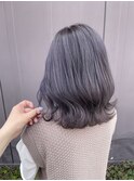 【抜け感ハイライト】グレーカラー