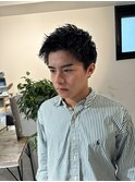 スパイキーショートツイストスパイラルパーマ波巻きスパイラル