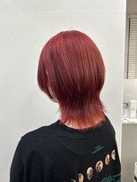 ニカ 溝の口(NICA)&nbsp;ボルドーカラー×ウルフスタイル*【NICA 溝の口店】