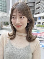 ジョエミバイアンアミ(joemi by Un ami)&nbsp;★くびレイヤーエモージュ前髪薄めバング小顔カット大人ガーリー