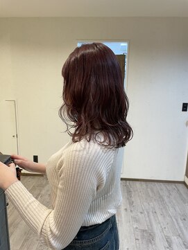 ユニコ(unico) 暖色/美白効果/レイヤーカット/ミディアム/ボブ