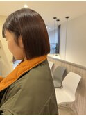 トレンドカラーミニボブ