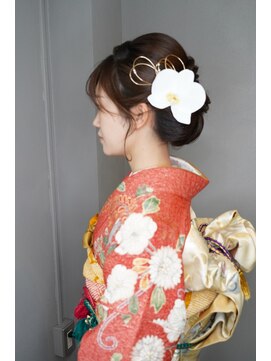 ドッツ(Dots.) 『Dots.』和装ヘアスタイル