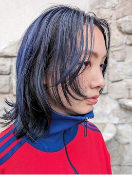 アルピナ 上小塙店(alpina) ネイビーアウターカラー