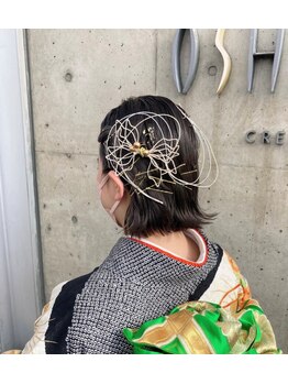 オシャレドロボウ ビス OSHARE DOROBO bisの写真/“あなただけの美しさ”を引き出すお手伝いをします♪大切な日を彩る着付けはプロにお任せください。