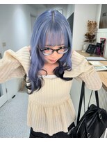 ペレ 渋谷(PELE)&nbsp;切りっぱなしボブ/エアリーロング/美髪/ピンクブラウン/渋谷