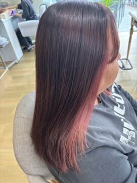 ミラシィ 成田(Mirashy) ブリーチ1回☆インナーインナーカラー