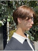 オシャレショートカット/アッシュベージュ/ショートヘア