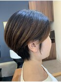 定番！ショートグラデーションボブ