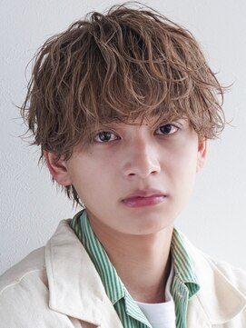 オーシャントーキョー 原宿(OCEAN TOKYO) 波巻きパーマメンズツイストスパイラルパーマツーブロック