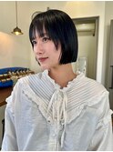 【farfara】ショートボブ(問屋町テラス)大島結衣
