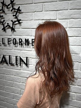 ヘア スパ ビューティー エールフォルム(HAIR SPA BEAUTY YELLFORME) ピンクブラウンカラー