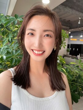 フラッグ ヘアー 天神西通り店(Flag HAIR) 髪質改善酸性ストレートとブリーチしない透明感カラーが得意です