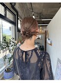 【BRUNT  yuuka】  結婚式お呼ばれstyle / ヘアアレンジ