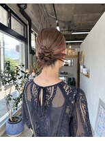 ブラント(BRUNT) 【BRUNT  yuuka】  結婚式お呼ばれstyle / ヘアアレンジ