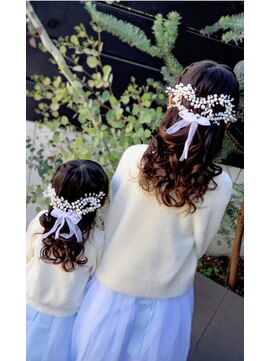 モアナ 逗子(MOANA) 編み込みカチューシャハーフアップ♪