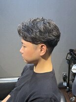 ビーダンディー(Bee dandy)&nbsp;ビジネスツーブロックショート かき上げセンターパート