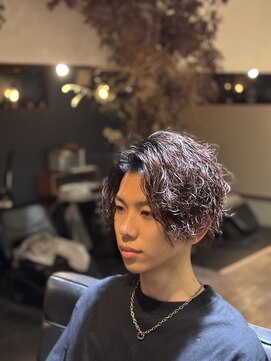 メンズヘアースパイス ユメサキ(Men's Hair SPICE -yumesaki-) 波打ちスパイラルパーマ