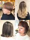ハピス 英賀保店(Happis)の写真/大人女性の髪と頭皮に優しいグレイカラーをご用意♪カット技術も高いからミセスの上品ショートもおまかせ！