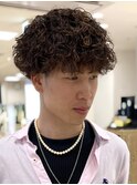 銀座メンズパーマ波巻きシャドウパーマツイストスパイラル無造作
