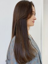 ピエスプリヴェ(PIECE PRIVE)&nbsp;艶髪ストレートレイヤー/ストレートロング/顔周りカット