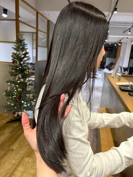 アカラ(acala) 髪質改善ストレートロング【20代30代40代/縮毛矯正/髪質改善】