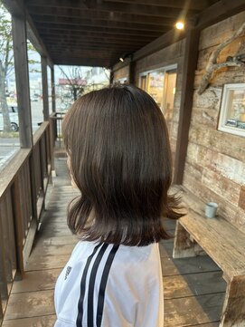 マウナ ヘアー(MAUNA HAIR) 透明感抜群オリーブグレー