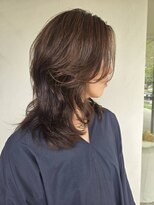 ユウヘアー 大高店(U Hair)&nbsp;ミディアムレイヤースタイル