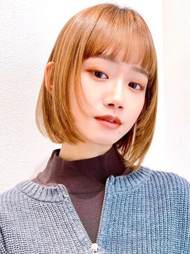 セイドット リー(Say. Ree) say.ボブミニボブくびれボブレイヤーボブハイライトダークレッド