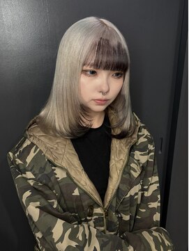 ゲームバイアランスミシー 心斎橋(GAME by Alan Smithee) デザイン／ダブルカラー／ケアブリーチ／エフェクトブリーチ