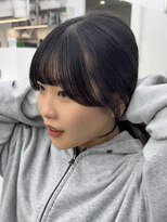 ビューブルー 亀戸錦糸町(VIEW BLUE) ◎小顔前髪顔まわりおくれ毛シースルーロングミディアム