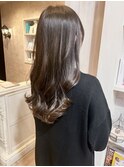 福山美容室caaryオリーブブラウンイルミナカラー髪質改善40代