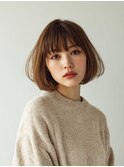 小倉/イメチェン/ピンクベージュ/アンブレラカラー/前髪