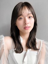 リヤン 表参道(lyann) 美髪愛され前髪デジタルパーマ斜めバングセミディ結べるボブ