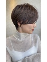 ダム(DaM) ナチュラルボブ前髪ありイメチェン20代30代40代ショートボブ