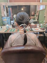 ミントルーム 西新井大師西(MINT room)&nbsp;結婚式のお呼ばれヘアアレンジ♪