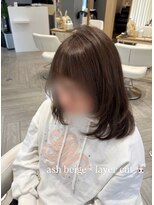 アヴァンス 広島本通店(AVANCE.) 着物ヘア/大人ガーリー/ダークアッシュ/似合わせカット/広島